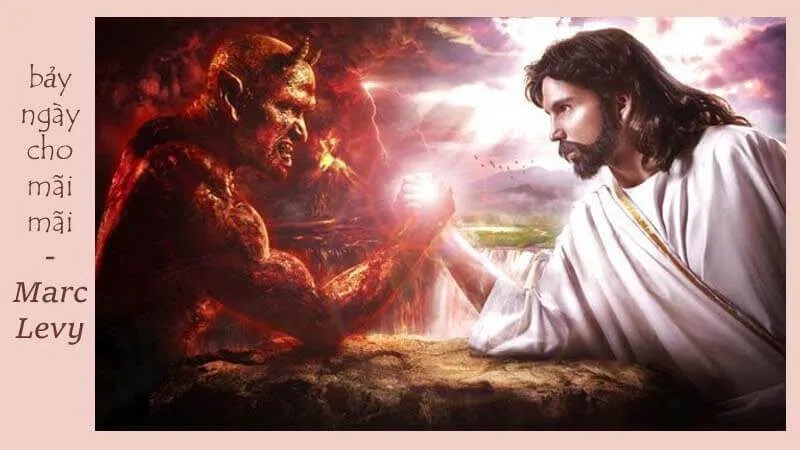 Cảnh đối lập giữa Thiên thần và Quỷ Satan