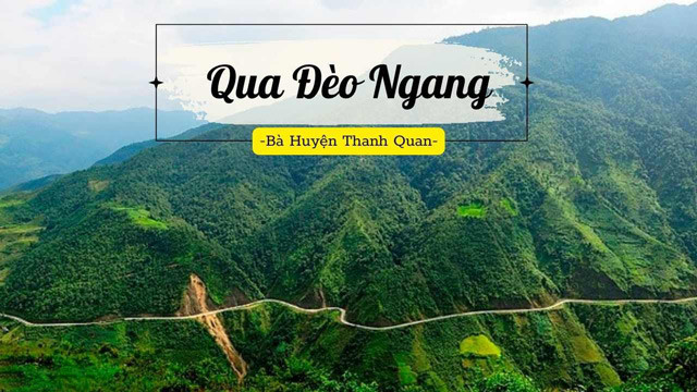 Phân tích bài thơ &quot;Qua Đèo Ngang&quot; của Bà Huyện Thanh Quan