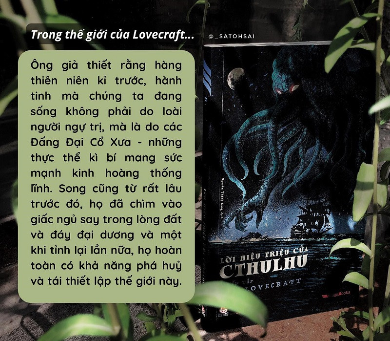 Review sách Lời hiệu triệu của Cthulhu &#8211; H. P. Lovecraft