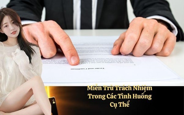 Các quy định về miễn trừ trách nhiệm tại abc8