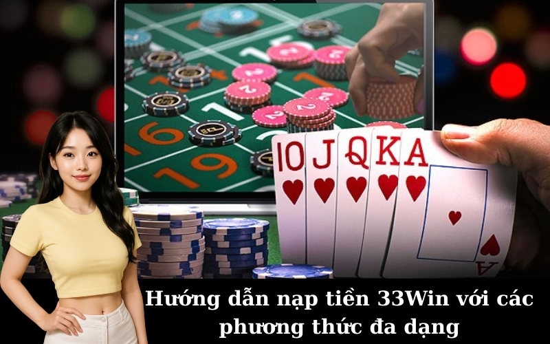 Hướng dẫn nạp tiền 33Win với các phương thức đa dạng