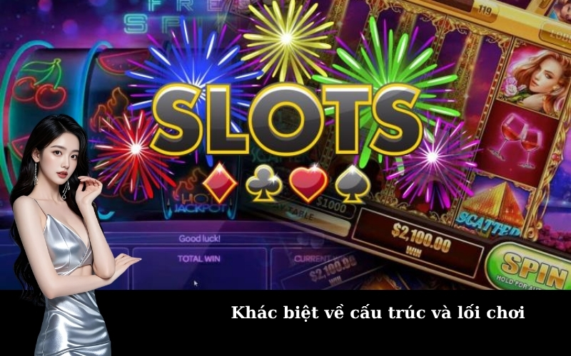 Khác biệt về cấu trúc và lối chơi