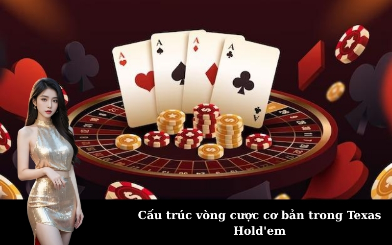 Cấu trúc vòng cược cơ bản trong Texas Hold'em